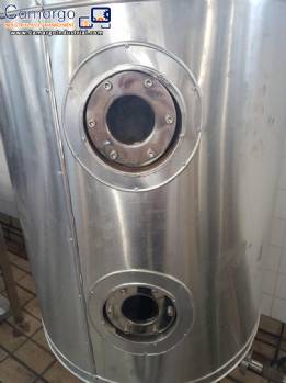 Stainless steel tank for 500 L