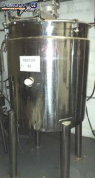 Stainless steel stirrer tank 500 L Tecosmaq