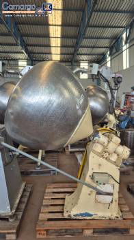 Pear-shaped coating pan, 350 liters