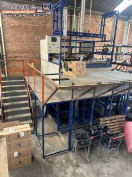 Vacuum Forming Machine, table area 2.20 x 1.22 m, Vacuum Center