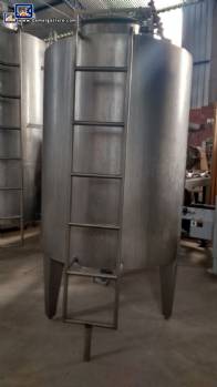 Storage tank stainless steel 1.500 L Brasholanda