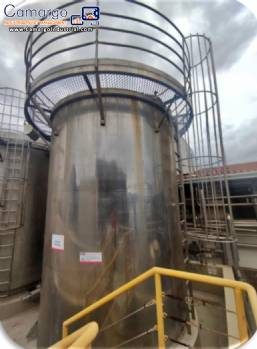 Ricefer 27,000 liter stainless steel storage tank