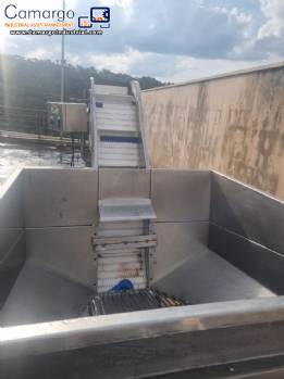 Extra-fine, wavy potato straw production line, batch capacity up to 1000 kg per hour.