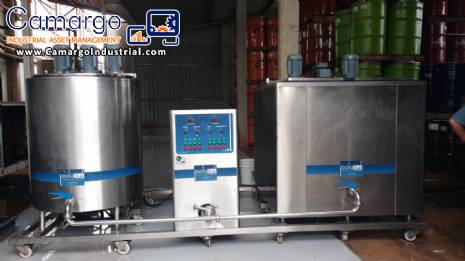 Mini pasteurization cooling and maturation plant Polo Sul PSMP 600