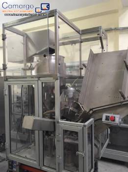 Filling machine for aluminum pharmaceutical tubes Comadis