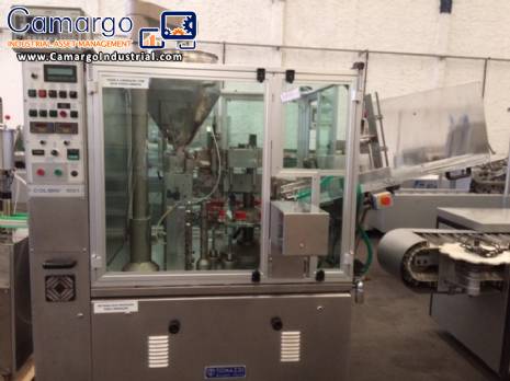 Metal cosmetic tube filling machine TONAZZI