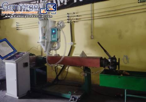 p pe plastic extrusion line