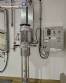 Stainless steel turbine agitator mixer, 25 HP