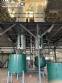 Glycerin distillery with tank, evaporator concentrator and filter thinks