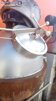 Stainless steel ball-shaped pans for making sweets
