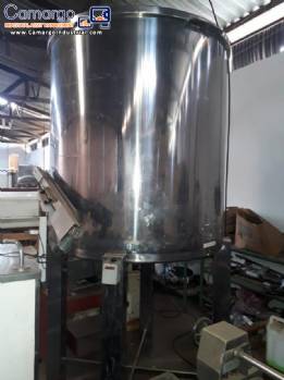 Stainless steel tank 2600 L