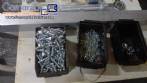 Linear filling machine with 6 pistons filling system