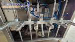 Linear filling machine with 6 pistons filling system
