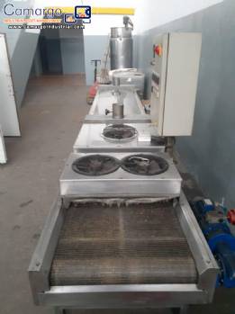 Continuous pasteurizer of fresh pasta 200 kg h IMA