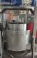 Stainless steel gas-powered tilting mixing tank, 300 liters.