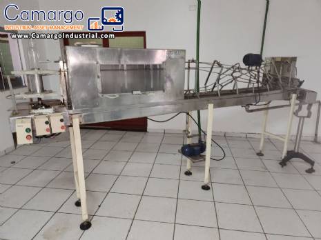 Zegla automatic bottle rinser washer