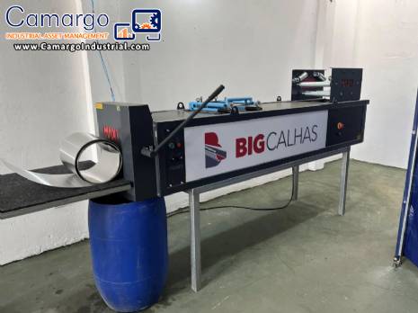 Machines for making residential gutters