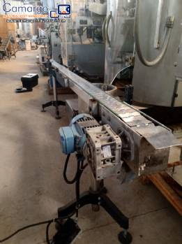 Stainless steel conveyor belt