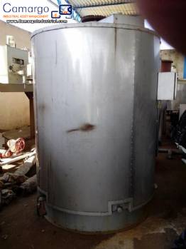 Fat melting tank  2.500 L