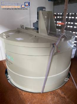 Polypropylene reactor tank 5,000 L
