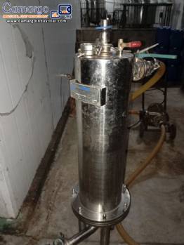 Stainless steel membrane cartridge filter for Zegla wine