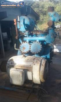 Compressor with 125 hp Madef