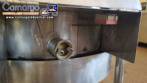 Stainless steel jacketed tank for melting chocolate 170 liters