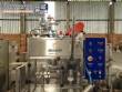 Stainless steel filling machine for beer liquids in Brabeer bottles