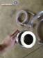 Stainless steel filling machine for beer liquids in Brabeer bottles