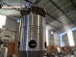 Stainless steel filling machine for beer liquids in Brabeer bottles