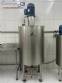 Continuous ice cream and a�a� producer with Lupafrio crusher and syrup mixer