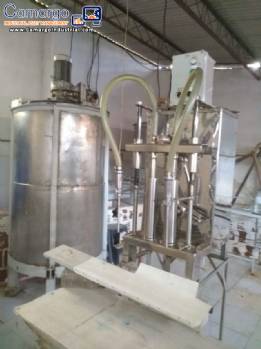 Automatic filling machine 2 Mirainox nozzles Automatic filling machine 2 Mirainox nozzles