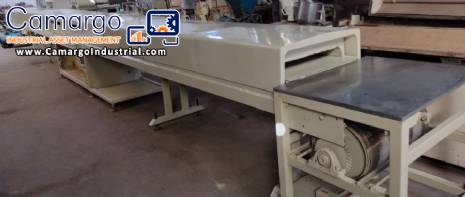 Continuous tunnel for cooling chocolates Hebleimar Continuous tunnel for cooling chocolates Hebleimar
