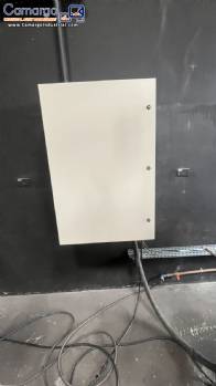 Extruder for plastic granulation with 60 mm degassing and 30 HP motor Extruder for plastic granulation with 60 mm degassing and 30 HP motor