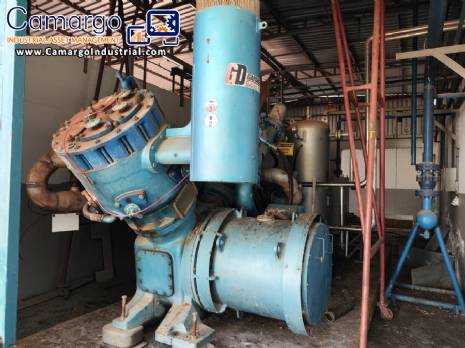 High-pressure, oil-free, 3-stage air compressor, 260 kW, Gardner Denver Belliss & Morcom, model VH21 H3N High-pressure, oil-free, 3-stage air compressor, 260 kW, Gardner Denver Belliss & Morcom, model VH21 H3N