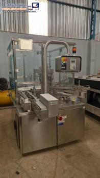 IMA F57 small vial filling, capping, and screw-capping machine for liquids, medicines, and supplements. IMA F57 small vial filling, capping, and screw-capping machine for liquids, medicines, and supplements.
