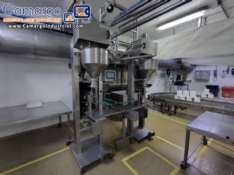 Stainless steel dosing filling machine with 1 nozzle Serac Stainless steel dosing filling machine with 1 nozzle Serac