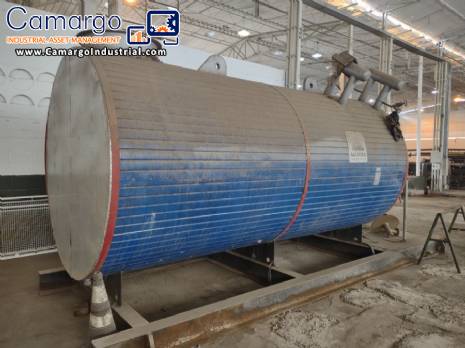 System for heating thermal fluid 2.500.000 Kcal Alfa Laval Aalborg System for heating thermal fluid 2.500.000 Kcal Alfa Laval Aalborg